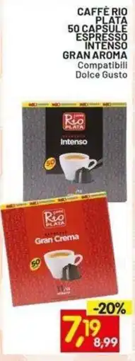 Centro Commerciale Discount Caffè Rio Plata Espresso Intenso Gran Aroma offerta