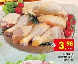 Centro Commerciale Discount Fuselli sovracosce di pollo offerta