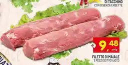 Centro Commerciale Discount Filetto di maiale offerta