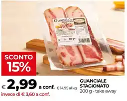 In Coop Guanciale stagionato Garibani offerta
