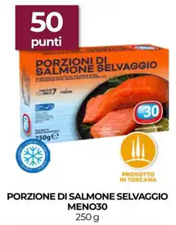 In Coop Porzione di salmone selvaggio offerta