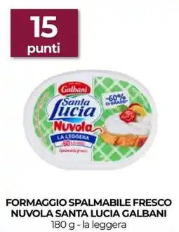 In Coop Formaggio spalmabile fresco Nuvola Santa Lucia Galbani offerta