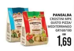 Mazzeo Giocattoli Panealba crostini mpk gusto pizza/mediterraneo offerta