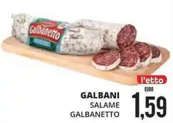 Mazzeo Giocattoli Salame Galbanetto offerta