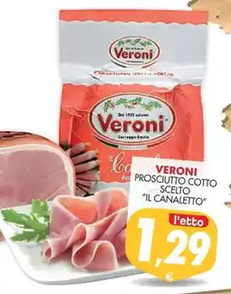 Mazzeo Giocattoli Veroni Prosciutto Cotto Scelto 'Il Canaletto' offerta