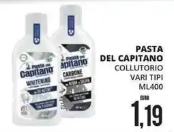 Mazzeo Giocattoli Pasta del Capitano collutorio offerta