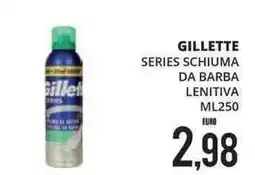 Mazzeo Giocattoli Gillette series schiuma da barba lenitiva offerta
