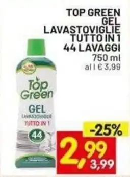 Centro Commerciale Discount Top Green gel lavastoviglie tutto in 1 offerta