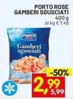 Centro Commerciale Discount Porto Rose Gamberi sgusciati offerta
