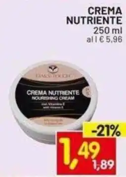 Centro Commerciale Discount Easy Touch Crema Nutriente offerta
