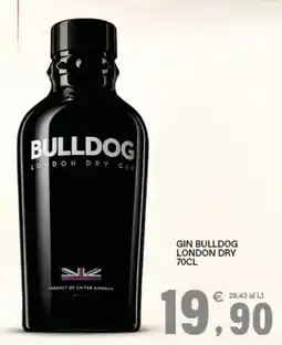 Interspar Bulldog London Dry Gin offerta