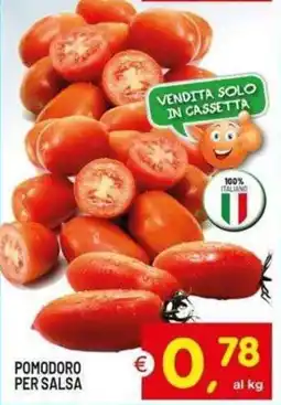 Centro Commerciale Discount Pomodoro per salsa offerta