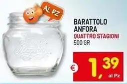 Centro Commerciale Discount Barattolo anfora quattro stagioni offerta