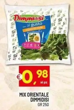 Centro Commerciale Discount Mix orientale Dimmidisi offerta