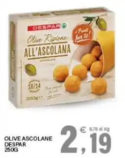 Interspar Olive Ripline All'Ascolana Despar offerta