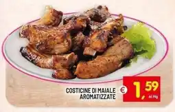 Centro Commerciale Discount Costicine di maiale aromatizzate offerta