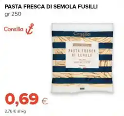 Tigre Amico Pasta fresca di semola fusilli Consilia offerta