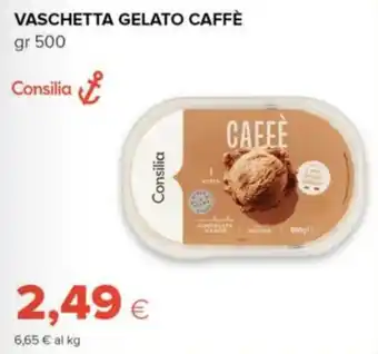 Consilia vaschetta gelato caffè