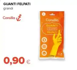 Tigre Amico Guanti felpati Consilia offerta