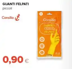 Tigre Amico Guanti felpati Consilia offerta