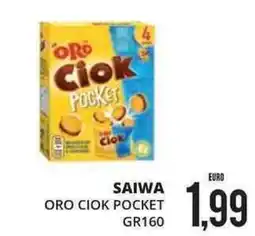 Mazzeo Giocattoli Saiwa Oro Ciok Pocket offerta