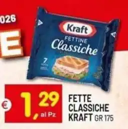Centro Commerciale Discount Fette classiche Kraft offerta