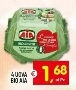 Centro Commerciale Discount Uova bio AIA offerta