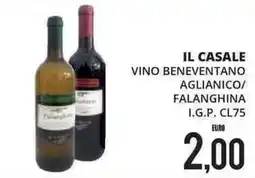Mazzeo Giocattoli Il casale vino beneventano aglianico/falanghina offerta