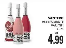 Mazzeo Giocattoli Santero 958 spumante offerta