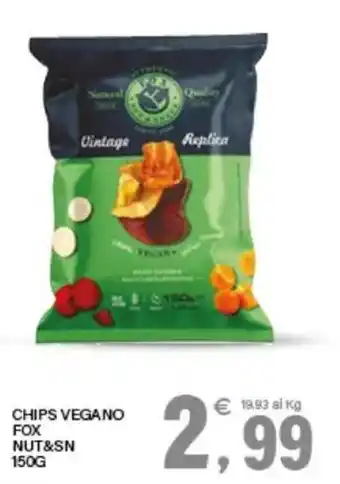 Chips vegano fox nut&sn