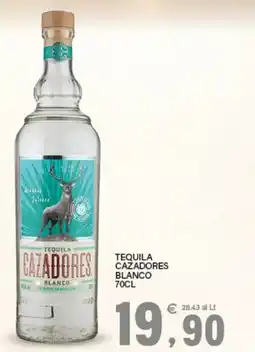 Interspar Tequila Cazadores Blanco offerta