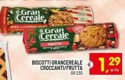Centro Commerciale Discount Biscotti Gran Cereale offerta