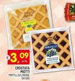 Centro Commerciale Discount Crostata Miotti offerta