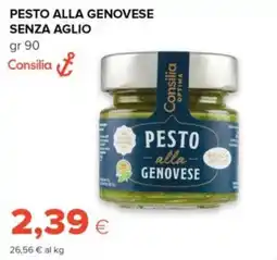 Tigre Amico Pesto alla genovese senza aglio Consilia offerta