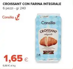Tigre Amico Consilia croissant con farina integrale offerta