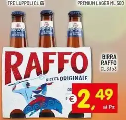 Centro Commerciale Discount Birra Raffo offerta