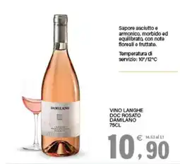 Interspar Vino Langhe Doc Rosato Damilano offerta