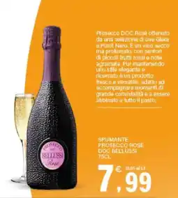 Interspar Spumante Prosecco Rosé DOC Bellussi offerta