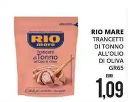 Mazzeo Giocattoli Rio mare Trancetti di Tonno all’Olio di Oliva offerta