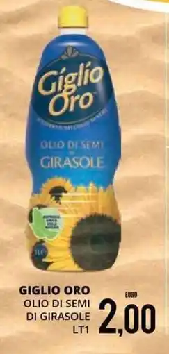 Mazzeo Giocattoli Giglio Oro olio di semi di girasole offerta
