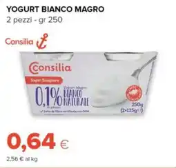 Tigre Amico Yogurt bianco magro Consilia offerta