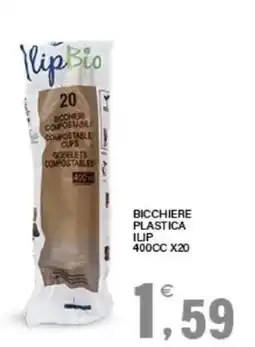Interspar Bicchiere plastica Ilip offerta