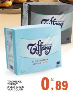 Interspar Tovaglioli Tiffany offerta