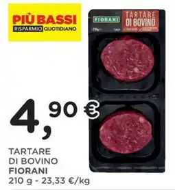 Poli Tartare di bovino Fiorani offerta