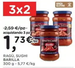 Poli Ragù, sughi Barilla offerta
