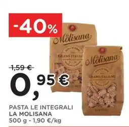 Poli Pasta le integrali la molisana offerta