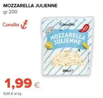 Tigre Amico Mozzarella julienne Consilia offerta