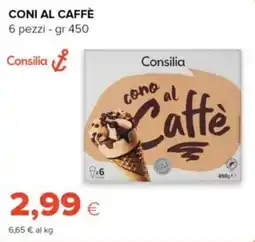 Tigre Amico Coni al Caffè Consilia offerta
