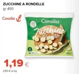 Tigre Amico Zucchine a rondelle Consilia offerta