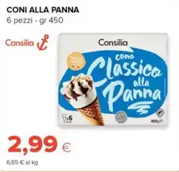Tigre Amico Cono Classico alla Panna Consilia offerta